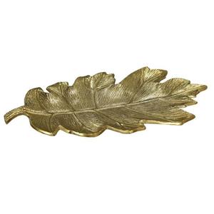 Large Leaf Dish Handmade Luxury <b>Trays</b> Wedding Decoration Decorative Gold Leaf <b>Trays</b> <b>Table</b> Accessories American Design - Product Image 4