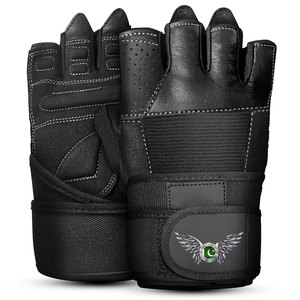 Gants unisexes en néoprène légers, résistants, antidérapants et respirants, avec rembourrage en silicone, logo personnalisable, pour l'entraînement et la musculation - Product Image 1