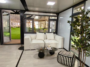 Sdoganamento casa prefabbricata a doppio strato espandibile casa Mobile piccolo ufficio a casa Mobile con porte <span class=keywords><strong>scorrevoli</strong></span> - Product Image 3