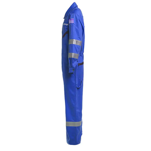 coveralls safety coverall suit hi vis safety Coveralls Suit Durable Custom Logo Workwear Level D Protection Anti-Chemical <b>Fire</b> - Product Image 5