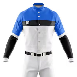 ชุดเบสบอลคุณภาพสูง ดีไซน์โดดเด่น ผลิตจากโพลีเอสเตอร์ 100% ขายส่งเสื้อผ้ากีฬายอดนิยม ชุดเบสบอล - Product Image 4