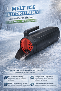 Esparcidor Manual de Plástico de 4LB de Capacidad, Portátil, Rojo, Moderno, para Fertilizante, Hielo, Sal, Semillas de Césped, Ergonómico, ODGGAD004 - Product Image 6