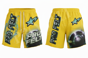 กางเกงขาสั้นแบรนด์เนมผ้าฝ้าย 100% พิมพ์ลายแบบรีดร้อน สไตล์วินเทจ สตรีทแวร์ แฟชั่นสบายๆ ขายส่ง เหมาะสำหรับออกกำลังกาย - Product Image 5