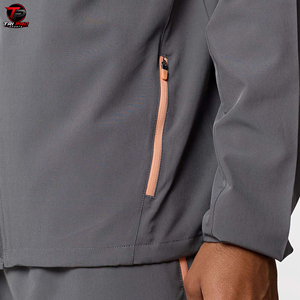 Conjunto Deportivo Ligero con Capucha y Pantalones Cortos para Correr en Primavera, Ropa Deportiva para Entrenamiento al Aire Libre, Estampado de Leopardo, Unisex - Product Image 2