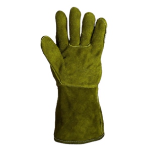 ถุงมือป้องกันงานหนักคุณภาพพรีเมียม หนังวัวแท้ สำหรับงานเชื่อม TIG ป้องกันมือในงานอุตสาหกรรม ได้รับการรับรองมาตรฐาน CE - Product Image 6