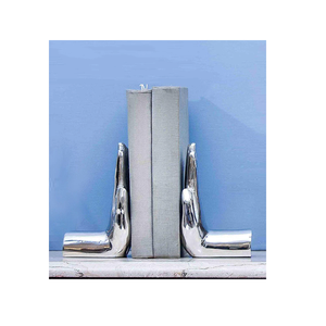 Sujetalibros de Metal de Diseño Personalizado, Soportes para Libros con Apariencia Única, Organizador de Libros Resistente para Decoración del Hogar - Product Image 5