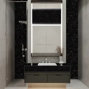 Chimakurthy Granite-Dalles noires absolues de qualité supérieure Blocs de tuiles pour sols Salles de bains extérieures Salles à manger Salons FOB compétitif - Product Image 3