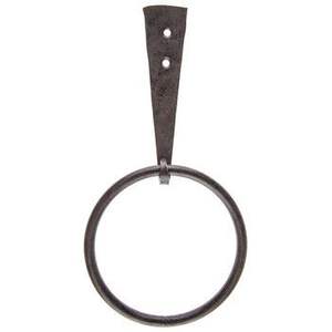Anillo de metal duradero para toallas, para uso en el baño, con una construcción resistente y un sistema de montaje en pared de fácil instalación. - Product Image 1