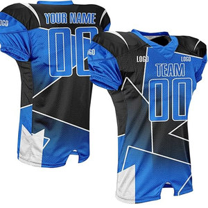 Maillot de football américain pour homme, léger et performant, design tendance par sublimation, pour l'entraînement et les matchs - Product Image 6