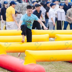Circuito inflable para team building en Vietnam, de PVC, garantiza la seguridad en el transporte, apto para todas las estaciones, inflable Thuy Linh - Product Image 5