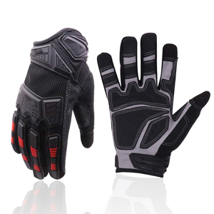 ถุงมือช่างแบบกำหนดเอง OEM ป้องกันแรงกระแทกด้วย TPR ฝ่ามือหนังสังเคราะห์สำหรับงานหนักเพื่อความปลอดภัยในการทำงาน - Product Image 6