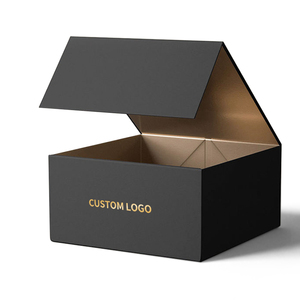 <b>Magnetic</b> Foldable Box Custom Logo Solid Rigid Cardboard MagnetFoldable Packaging Paper <b>Gift</b> <b>Boxes</b> - Product Image 2
