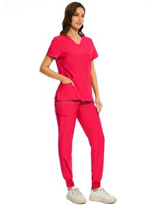 Conjunto de Uniforme Médico para Hombre, Ropa de Trabajo Elástica para Enfermeros - Product Image 2