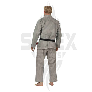 Tenues d'arts martiaux OEM Sambo, logo personnalisé sur le devant, haute qualité, 100% coton, respirant, séchage rapide, unisexe, adulte - Product Image 6