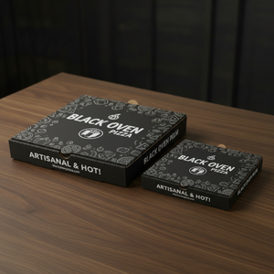 Custom Printing Personalized <b>Pizza</b> <b>Box</b> for Takeaway <b>Pizza</b> Packaging with Corrugated Paper and Logo Printing - Product Image 5