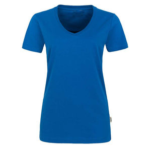 Nuevas Camisetas Ligeras de Verano para Mujer con Cuello en V, 100% Algodón, Transpirables, Ecológicas, Hechas con el Mejor Material, Servicio OEM - Product Image 5
