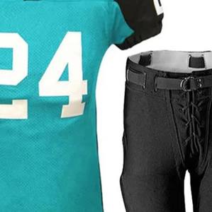 Service OEM : Maillot de football américain pour hommes, uniforme sur mesure, tendance, manches courtes, uniforme de football léger pour hommes. - Product Image 2