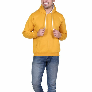 Hoodies for Man, 100% Cotton Men Training Exercise Hoodies Bodybuilding Side Zipper Jacket Sweatshirts Gym Fitness <b>Clothes</b> - Product Image 2