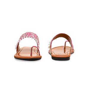 Rosa EC0208 Sandalias de tacón de lujo Chappal elegante - Product Image 2