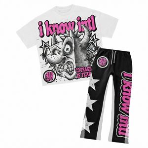 Ensemble T-shirt et short surdimensionné personnalisé pour homme – Tenue décontractée deux pièces unie pour l'été – Coupe ample et confortable – Style streetwear et sportswear - Product Image 6