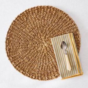 2026 Trending Seagrass Charger Plates Customize Sizes Variety of Colors Handmade <b>Placemat</b> for Table Decor Made From Vietnam HNH - Product Image 1