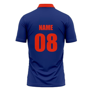 Nuevo Diseño de Camiseta Deportiva de Cricket al por Mayor, Polo de Alta Calidad, Personalizable, Transpirable y Ligero de Poliéster para Equipos de Cricket - Product Image 3