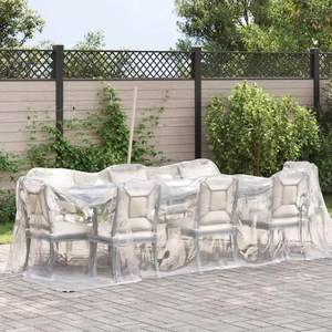 Bâche transparente avec œillets 6,6x16,4' en polyéthylène - Product Image 2