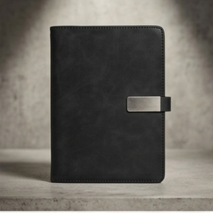 Aurelux <b>A5</b> Premium PU Leather Magnetic Plate Notebook Multicolor Business <b>Diary</b> with Custom Logo for Executive Office Use 80 GSM - Product Image 2