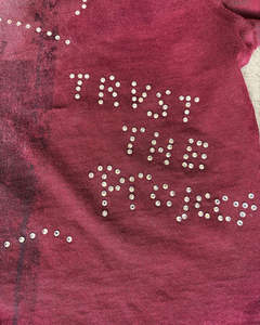 เสื้อยืดกราฟิกทรงหนา ผ้าฟอกสีแบบแอซิด คอกลม ทรงบ็อกซี่ โอเวอร์ไซส์ วินเทจ สีขาว ทรงบ็อกซ์ฟิต - Product Image 4