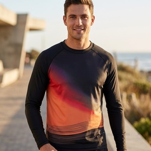 Vente en gros de rashguards personnalisés respirants en polyester/nylon unisexes pour adultes, Jiu Jitsu, MMA, BJJ - Product Image 2