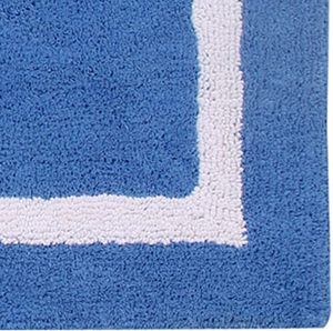 Alfombra de Baño Contemporánea 100% Algodón, Suave, Absorbente y Lavable a Máquina, con Bambú Sólido para Baños y Duchas Modernos - Product Image 5