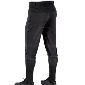 Pantalon de baseball style classique, design athlétique avec passants de ceinture et taille élastique, en polyester respirant pour un confort maximal - Product Image 2