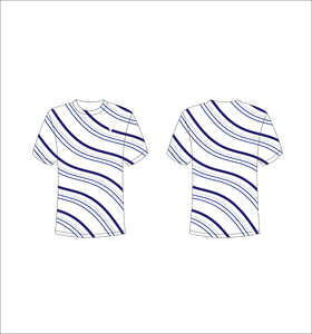 Men's Short Sleeve <b>Geometric</b> Pattern T <b>Shirt</b> O-Neck Regular Fit Casual Knitted Printed - Product Image 5