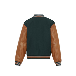 Chaqueta Bomber Casual para Hombre, Negra, Ligera, con Dobladillo Acanalado, Prenda Exterior de Moda - Product Image 6