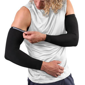 Manchon de compression élastique personnalisé avec logo pour sports de plein air, cyclisme, basketball, protection UV, course à pied - Product Image 4