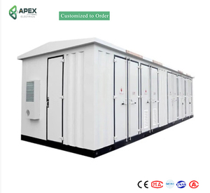 Sottostazione Containerizzata Personalizzata 1000kVA-6300kVA 11kV 33kV, Sottostazione Elettrica Prefabbricata in Container per Settore Industriale e Minerario - Product Image 1