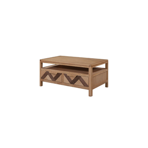 Muebles de Madera para Sala de Estar de la Colección MARS, de Proveedor Vietnamita, Muebles para el Hogar de Alta Calidad, Mesa de Centro con 2 Cajones - Product Image 1