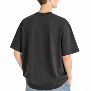 เสื้อยืดตาข่ายระบายอากาศไซส์ใหญ่พิเศษสำหรับผู้ชายเสื้อเชิ้ตแขนสั้นสุดเท่เสื้อแฟชั่นทรงหลวมน้ำหนักเบา - Product Image 2