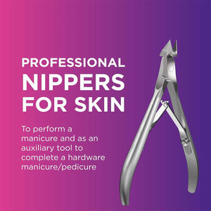 Alicates Profesionales para Cutículas con Mango Dorado, Acero Inoxidable, Tamaño Personalizado, para Salón de Belleza, Manicura y Pedicura - Product Image 3