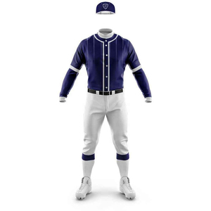 ชุดยูนิฟอร์มเบสบอลแบบซับลิเมชั่น เสื้อทีมสั่งทำพิเศษ ผ้าแห้งเร็ว - Product Image 4