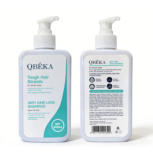 QBEKA แชมพูเพิ่มวอลลุ่มควบคุมความมัน ลดรังแคและอาการคันยาวนาน ให้ความสดชื่นและเรียบลื่นสำหรับผมมันและผมลีบแบน - Product Image 3