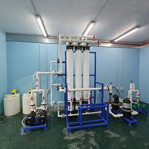 ระบบกรองน้ำอุตสาหกรรมอัลตราฟิลเตรชั่น AQUASHAKTI 10 เมตร/ชั่วโมง พร้อมเมมเบรนใยกลวง ความจุ 10000 ลิตรต่อชั่วโมง ผลิตในรัฐกูร์การัต - Product Image 1