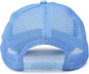 หมวกแก๊ป Trucker แบบ Private Label ขายส่ง หมวก Snapback ตาข่ายพร้อมป้ายโลโก้แบบทอ หมวกโฟม 5 แผง สำหรับโปรแกรมขายปลีกเครื่องประดับศีรษะ จำนวนมาก - Product Image 5