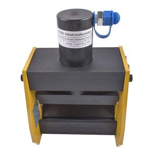 Piegatrice Idraulica CNC da 16 Tonnellate per Barre, Pressione 700 Bar/10.000 PSI, Utensile per Piegatura Barre in Rame e Alluminio con Componente Motore Centrale - Product Image 4