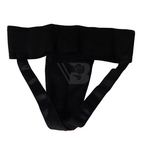 Protection inguinal professionnelle en cuir PU souple, fabriquée sur mesure en usine, pour l'entraînement (vente en gros) - Product Image 2