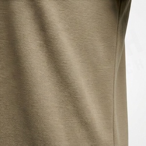 Polo à manches courtes pour homme, couleur unie, coton piqué, tricoté, respirant, style décontracté, coupe classique - Product Image 5