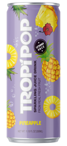 Tropipop 330ml Bebida Carbonatada Sin Azúcar con Sabor a Fresa, Sandía y Piña, Muestra Gratis, Diseño OEM Disponible - Product Image 2