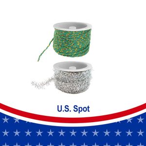 Fili Metallici Lussuosi per Maglieria Natalizia con Filo d'Oro in Cotone - per Decorazioni Festive - Product Image 6