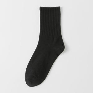 Freandy Sports <b>Men's</b> Ankle <b>Socks</b> Solid Color Knitted Cotton Breathable Eco-Friendly Sweat-Absorbent Winter Daily Wear Standard - Product Image 2