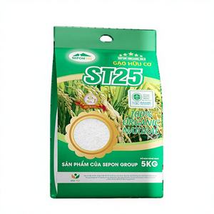 Arroz Sepon Fermentado de Vietnam, 100% Orgánico, Blanco, Duro, 5 kg, Certificado ISO GMP, ODM, con Nutrientes de Alta Calidad, 1 Año de Vida Útil - Product Image 1